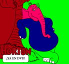 Dibujo Horton pintado por michel