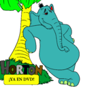 Dibujo Horton pintado por ervey