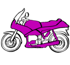 Dibujo Motocicleta pintado por naomi