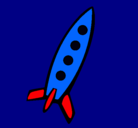 Dibujo Cohete II pintado por gerardo