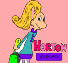 Dibujo Horton - Sally O'Maley pintado por minnie