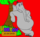 Dibujo Horton pintado por jhjh