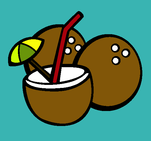 Cóctel de coco