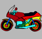 Dibujo Motocicleta pintado por giancarlo
