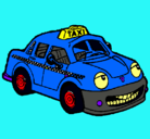 Dibujo Herbie Taxista pintado por elis