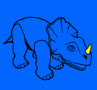 Dibujo Triceratops II pintado por osvar