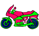 Dibujo Motocicleta pintado por bermuds