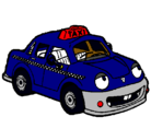 Dibujo Herbie Taxista pintado por pelon