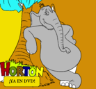 Dibujo Horton pintado por nicol