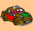 Dibujo Herbie Taxista pintado por jaziel