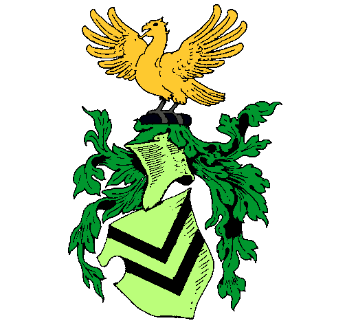 Escudo de armas y aguila 