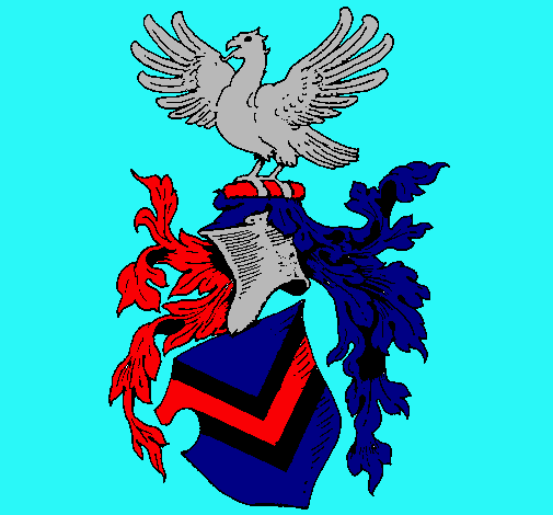 Escudo de armas y aguila 