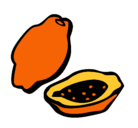 Dibujo Papaya pintado por papaya