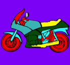 Dibujo Motocicleta pintado por marian