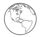 Dibujo Planeta Tierra pintado por ANDREA