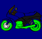 Dibujo Motocicleta pintado por tytyr