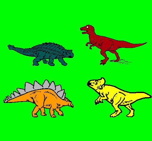 Dinosaurios de tierra