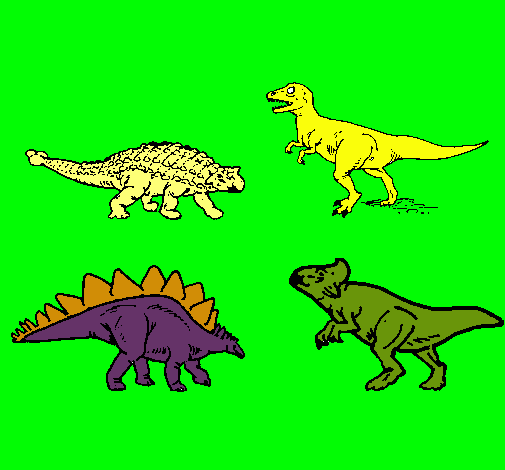 Dinosaurios de tierra