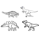 Dibujo Dinosaurios de tierra pintado por juanmanuel