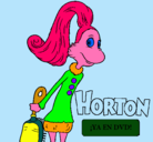 Dibujo Horton - Sally O'Maley pintado por nerea