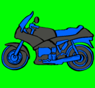 Dibujo Motocicleta pintado por daayana