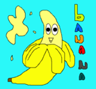 Dibujo Banana pintado por shadow