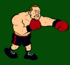 Dibujo Boxeador pintado por CRISTIAN