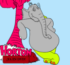 Dibujo Horton pintado por Isis
