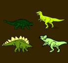 Dibujo Dinosaurios de tierra pintado por ben7