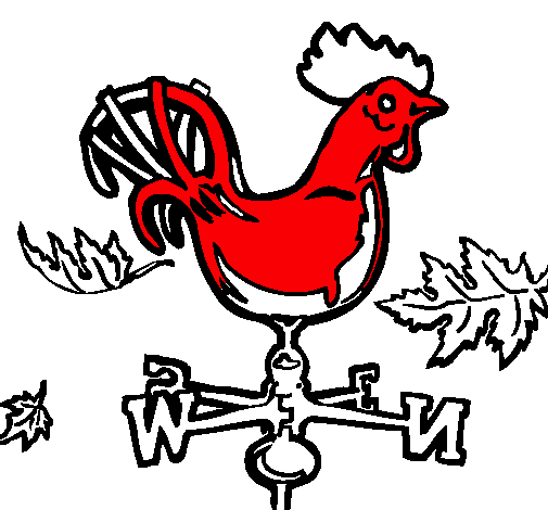 Veletas y gallo