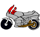 Dibujo Motocicleta pintado por marcus