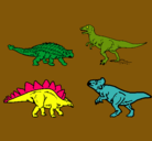 Dibujo Dinosaurios de tierra pintado por JULIAN
