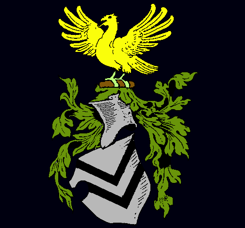 Escudo de armas y aguila 