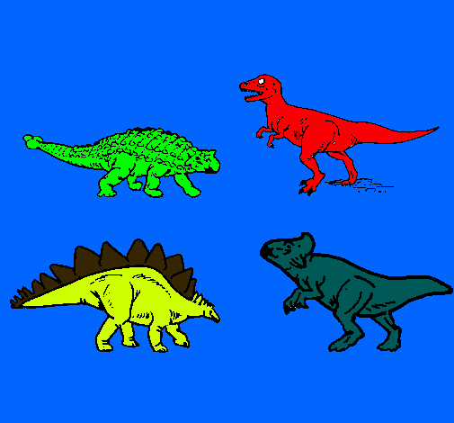 Dinosaurios de tierra