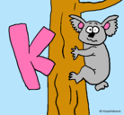 Dibujo Koala pintado por SOFI