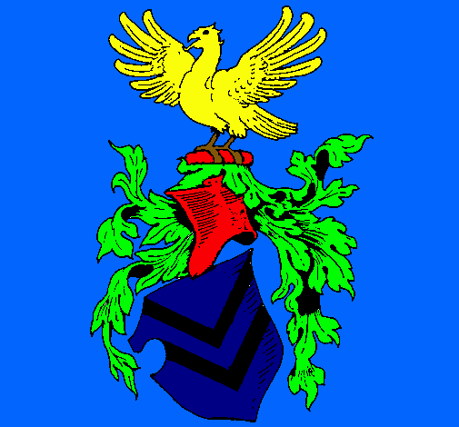 Escudo de armas y aguila 