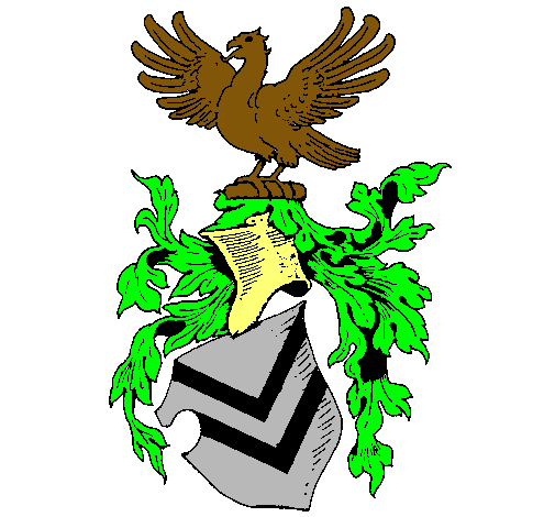 Escudo de armas y aguila 