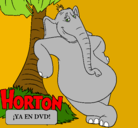 Dibujo Horton pintado por joseantoniocruzlopez