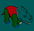 Dibujo Triceratops II pintado por SAIDSEVERIANO