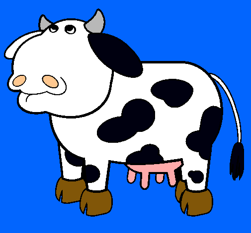 Vaca pensativa