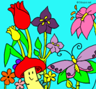 Dibujo Fauna y flora pintado por sergio