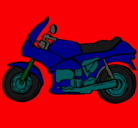 Dibujo Motocicleta pintado por juanito