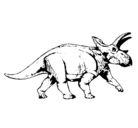 Dibujo Triceratops pintado por ismaelacerodinos