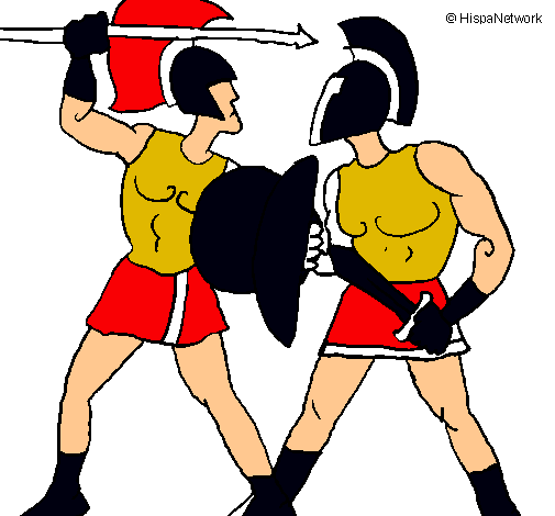 Lucha de gladiadores