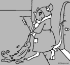 Dibujo La ratita presumida 1 pintado por ALAN