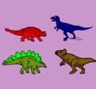 Dibujo Dinosaurios de tierra pintado por tiborunsinc