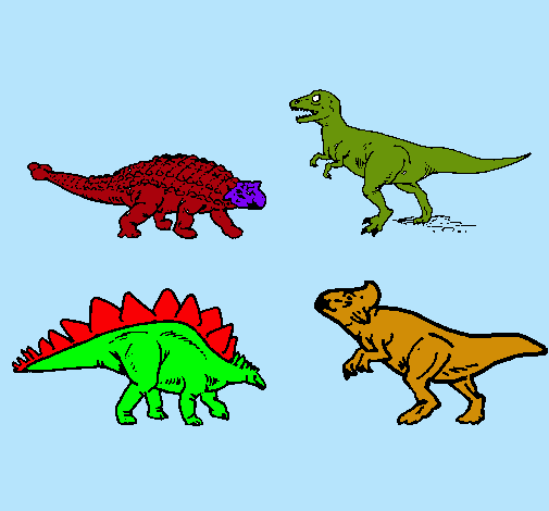 Dinosaurios de tierra