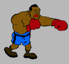 Dibujo Boxeador pintado por yytf