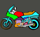 Dibujo Motocicleta pintado por JACOBO
