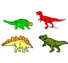 Dibujo Dinosaurios de tierra pintado por mohamed